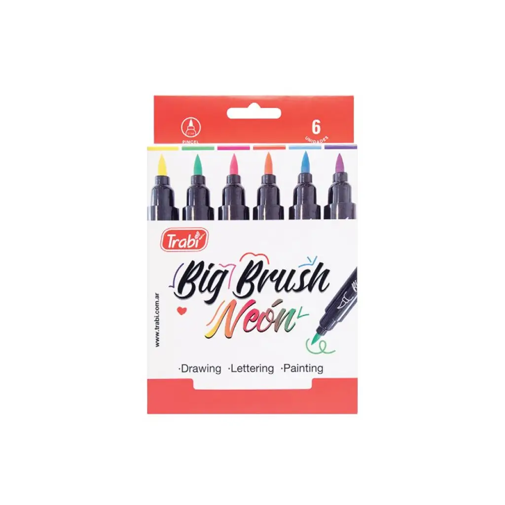 Pincel Big Brush Neón