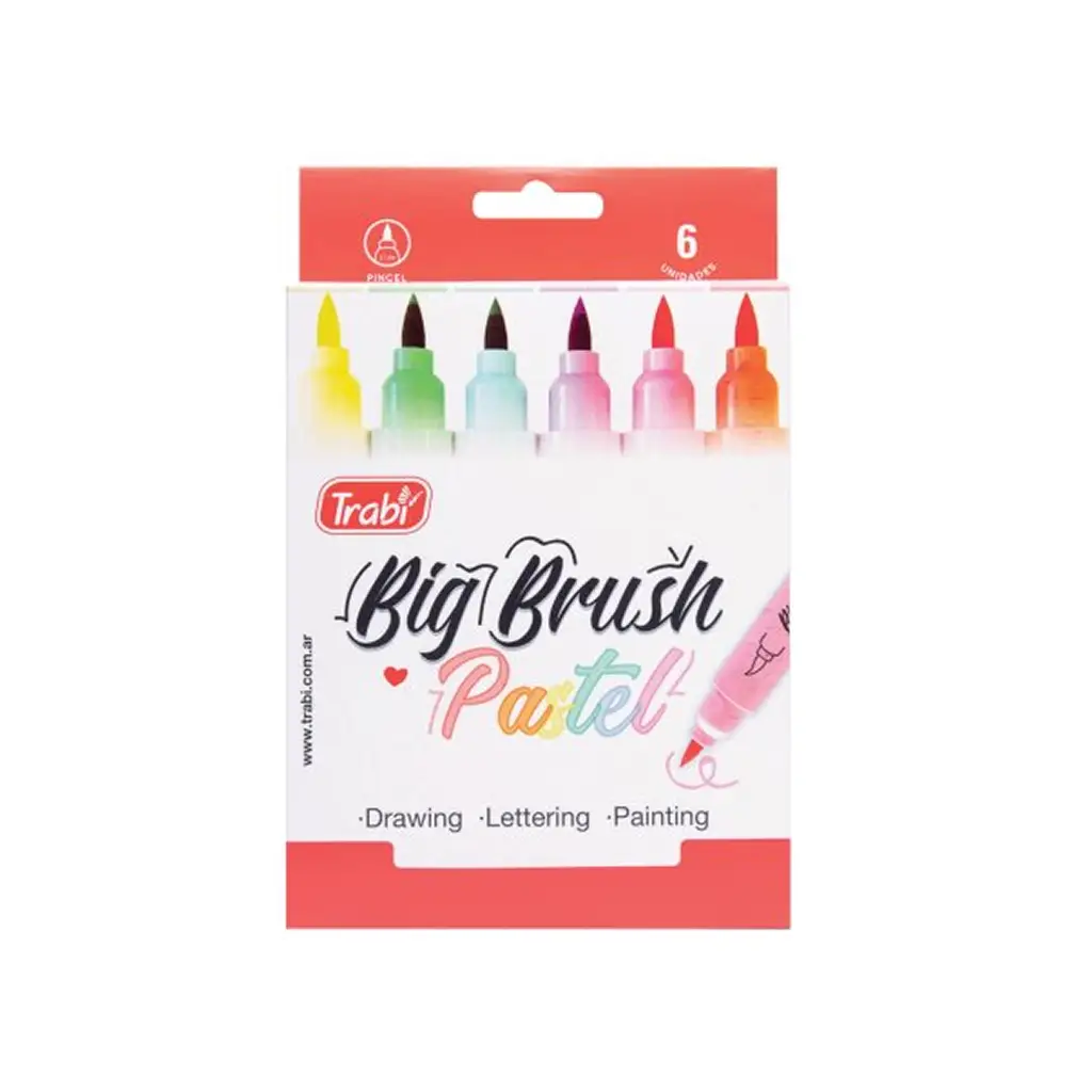 Pincel Big Brush Pastel
