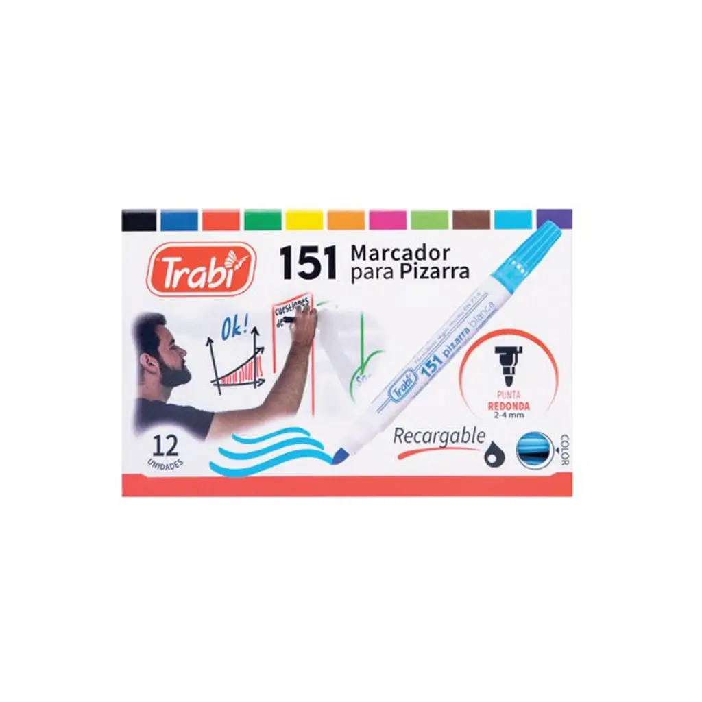 Marcador 151 para Pizarra