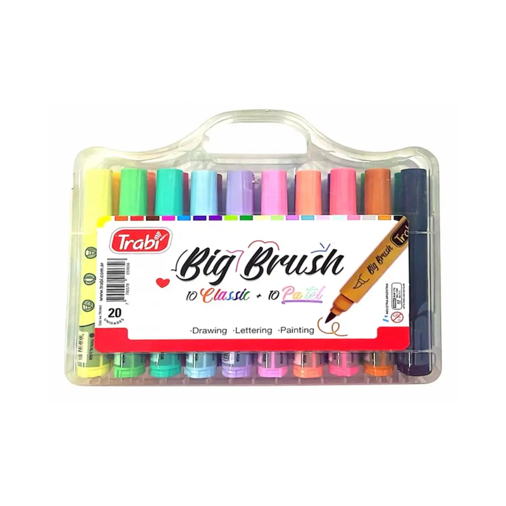 Valija Big Brush x20